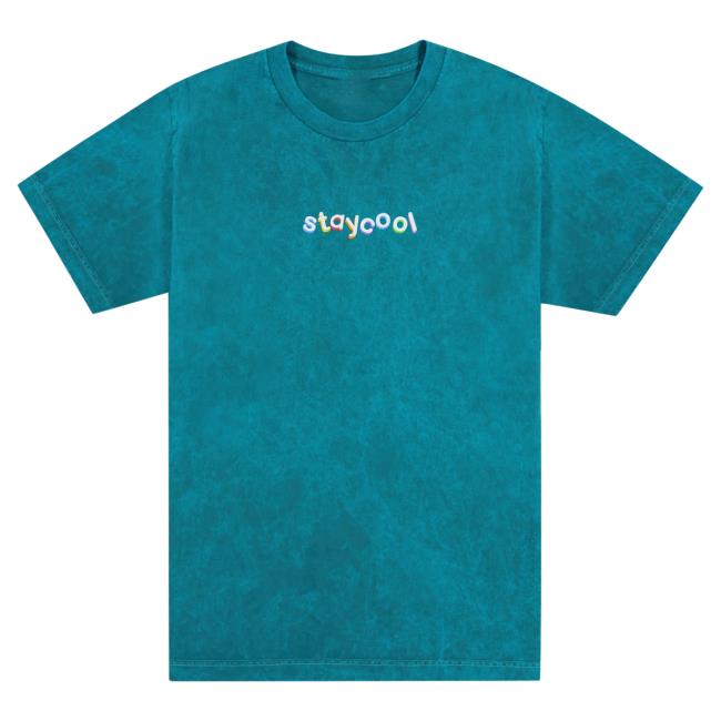 Official Stay Cool Clothing Store Stay Cool Classic Hot Shirt (Teal Mineral Wash) StayCool StaycoolNyc