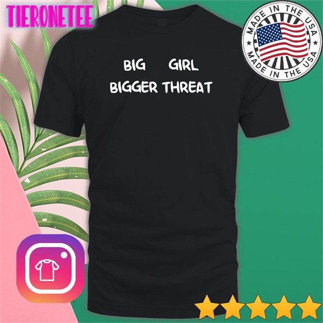 Nerdy Big Bigger Girl Threat Edition Limited Tee Shirts Nerdyreindeer