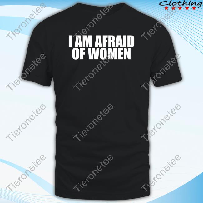 Official Deffo Depresso I Am Afraid Of Women Shirts