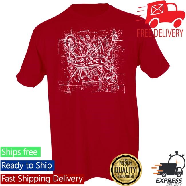 Pierce The Veil - Misadventures Shirt - Pierce The Veil Official