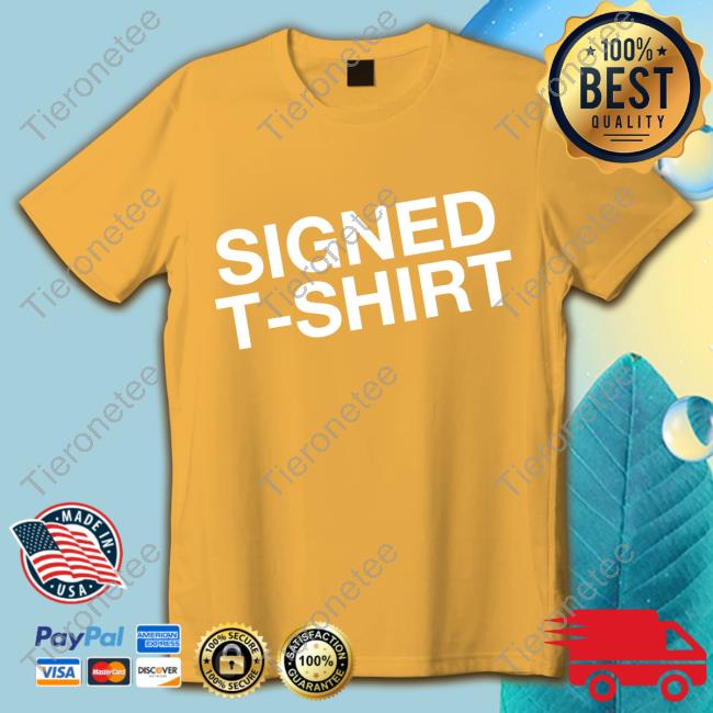 Official Iameden Store Signed T-Shirt