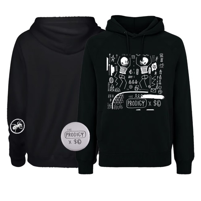 The Prodigy x Skeleton Cardboard Long Sleeve Hoodie