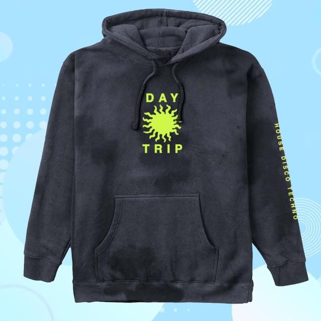 Insomniac Shop Clothing: Official Merch Store | Day Trip Sunset Tie Dye Lineup Swearter Hoodie