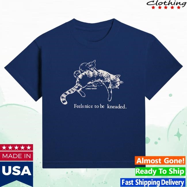 Official Lonely Ghost Apparel Clothing Nice To Be Kneaded Boyfriend Baby Shirts