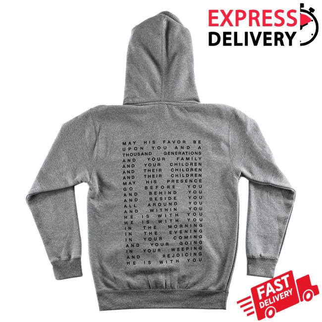 Official Elevation Worship Apparel Merch Shop Blessing Zip Up Hooded Sweatshirt ElevationWorship Store