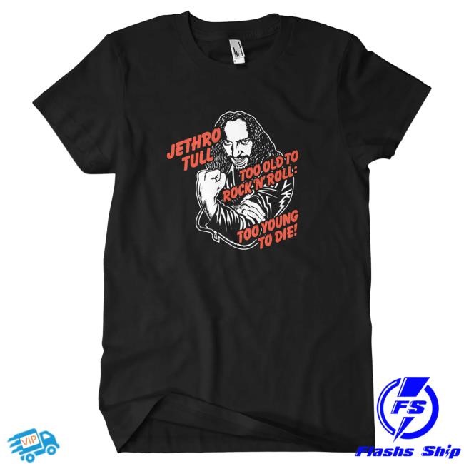 Jethro Tull Official Merch Store Jethro Tull - 'Too Old...' Tee (Tour Edition)