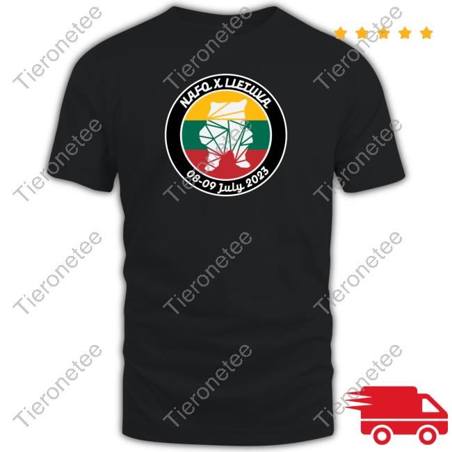 Nafo Lietuva 08-09 July 2023 Vilnius Crest Shirt