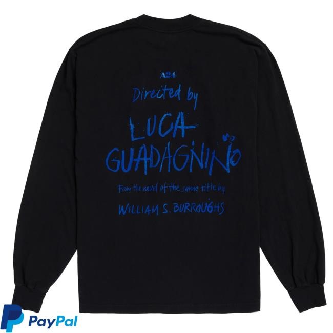 Official A24 Merch Store Shop A24 Films Queer Title Long Sleeve Hot Shirt A24Films