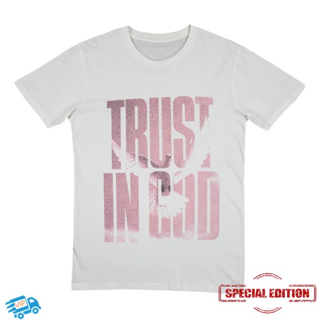 Official Trust In God T-Shirt - Rose