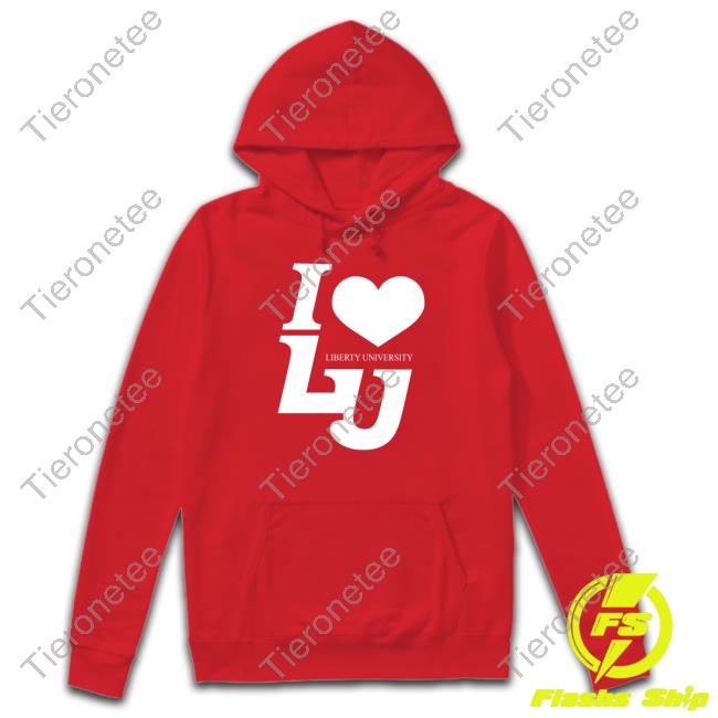Official I Love Liberty University Shirt