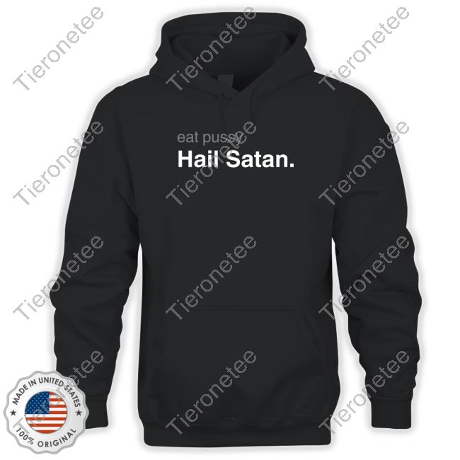 Official Holy Blvk Eat Pussy Hail Satan Tee Shirt