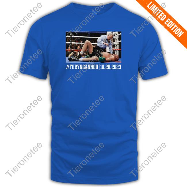 Official #Furyngannou 10.28.2023 Tee