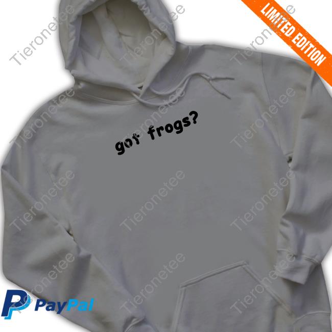 Got Frogs Tee Shirt Official Jacob Marko New Fren Got Frogs T Shirt