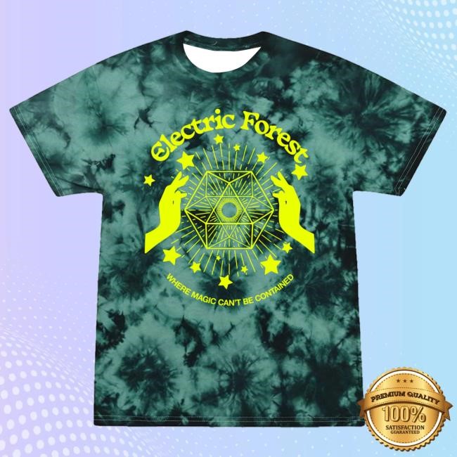 Official Electric Forest Merch Magic Can't Be Contained Attractive Shirt