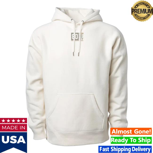 Official 80Eighty Sage Alabaster Hooded Sweatshirt 80 Eighty