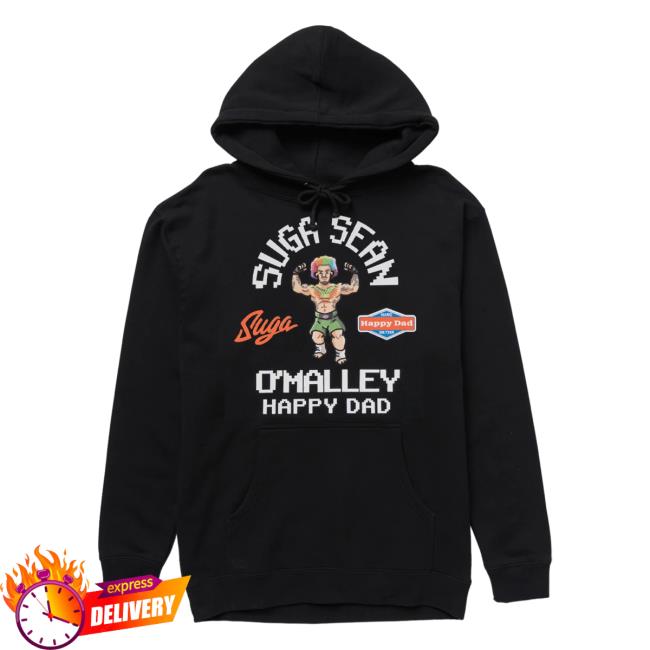 Official Happy Dad Merch Store Shop Happy Dad X Suga Sean O'malley Action Figure Popover Shirt