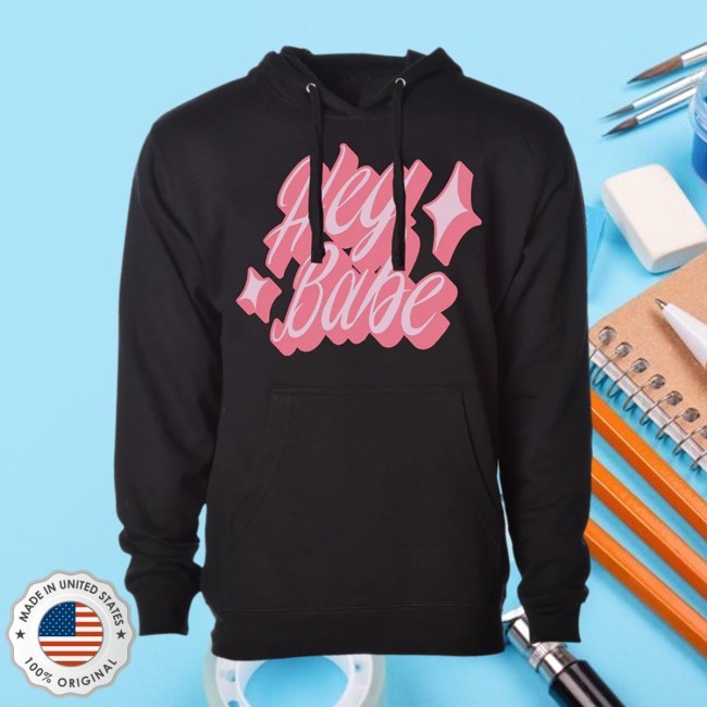 Hey Babe Unicorn LS Hoodie Sal Vulcano