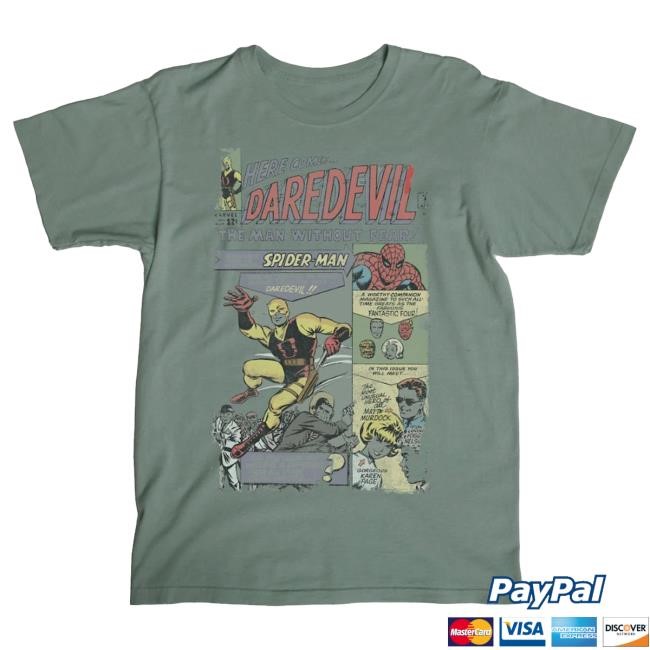 Official Heroes And Villains Forge Series Marvel Daredevil Comic Zine Tees