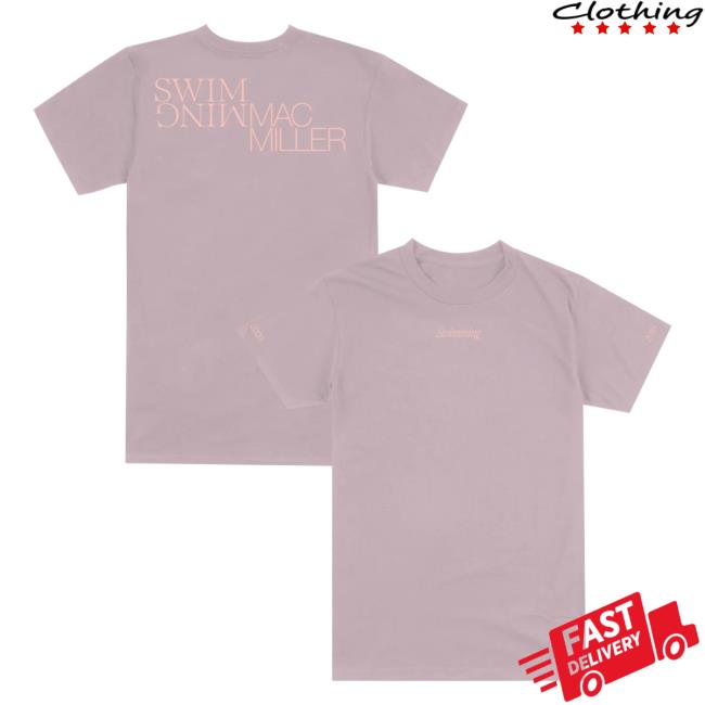 Official Mac Miller Apparel Clothing Store Merch Shop MacMiller Swimming Reflection New Shirt
