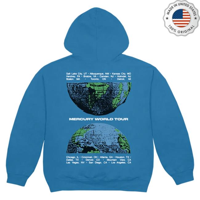 Official Imagine Dragons Merch Store Mercury Globe Hoodie Imagine Dragons Apparel Clothing Shop ImagineDragons
