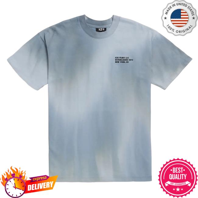 Official A24 Green Dip-Dye LLC Shirt New