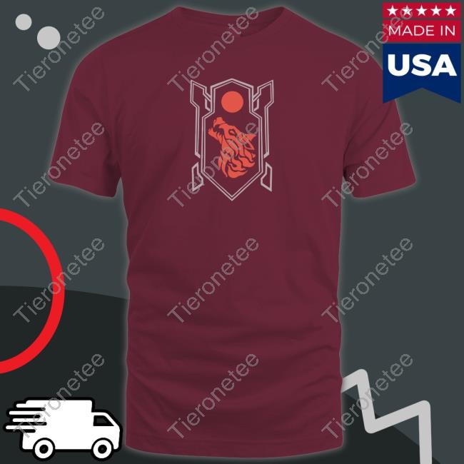 Blood Moon Wolf Crest T Shirt