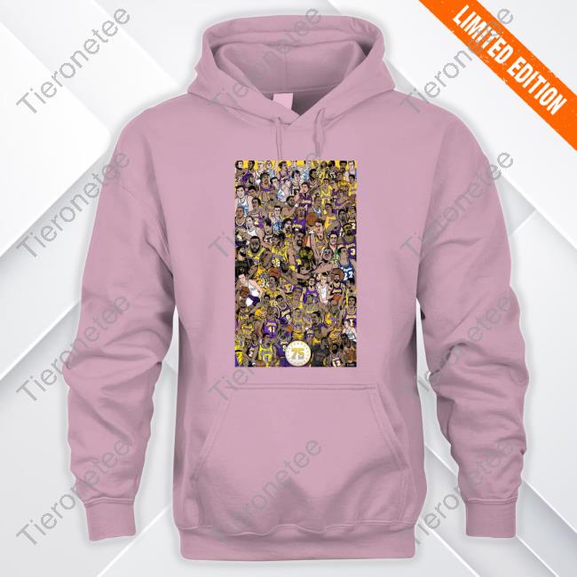 Official Former Los Angeles Lakers Players Shirt