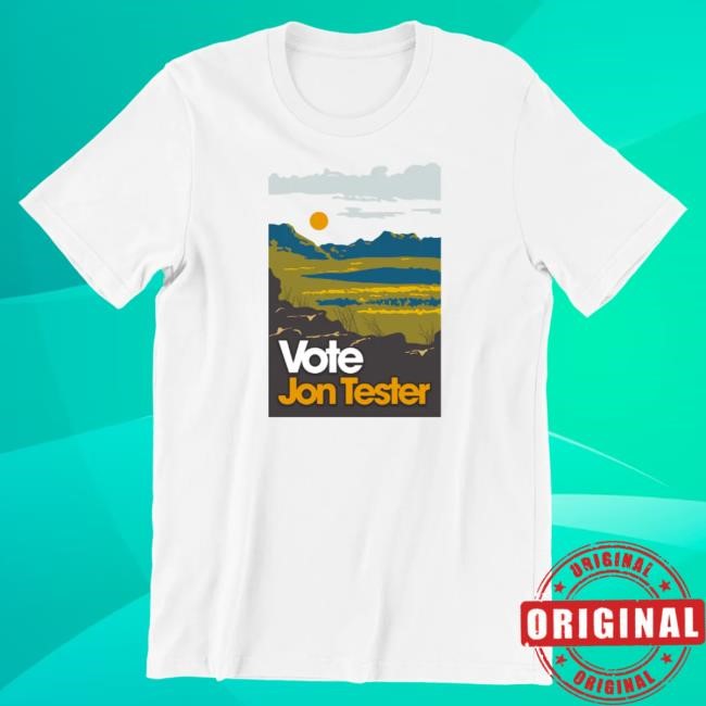 Official Jon Tester Store Vote Jon Tester T-Shirt