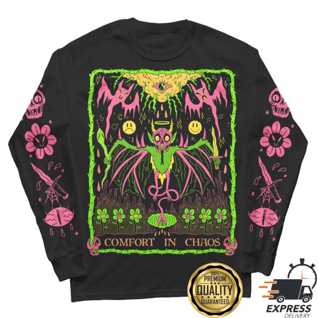 Wizard Of Barge Comfort In Chaos Long Sleeve Top Shirt