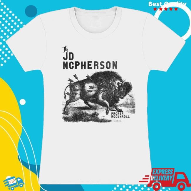 Official JD McPherson Bison Ladies Hot Shirt