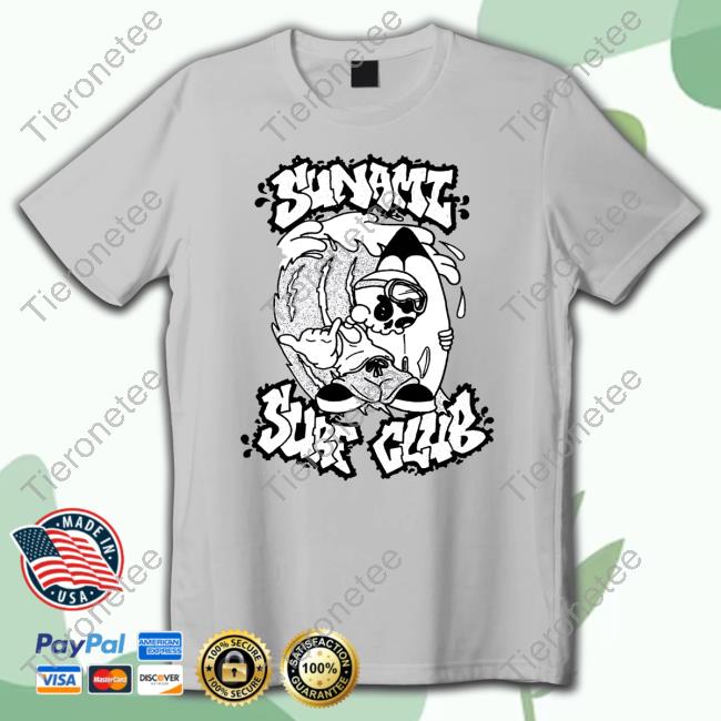 Sunami Style Maui Sunami Surf Club Tee Shirt