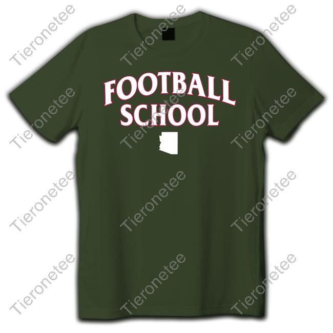 Barstool Sports Football School Az TShirt