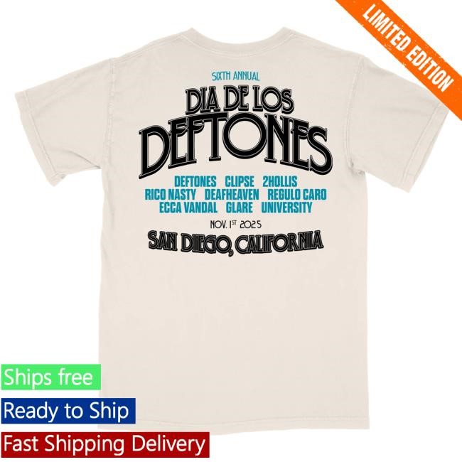 Official Deftones Merch Store Deftones Dove Line-Up Hot Shirt Deftones Shop