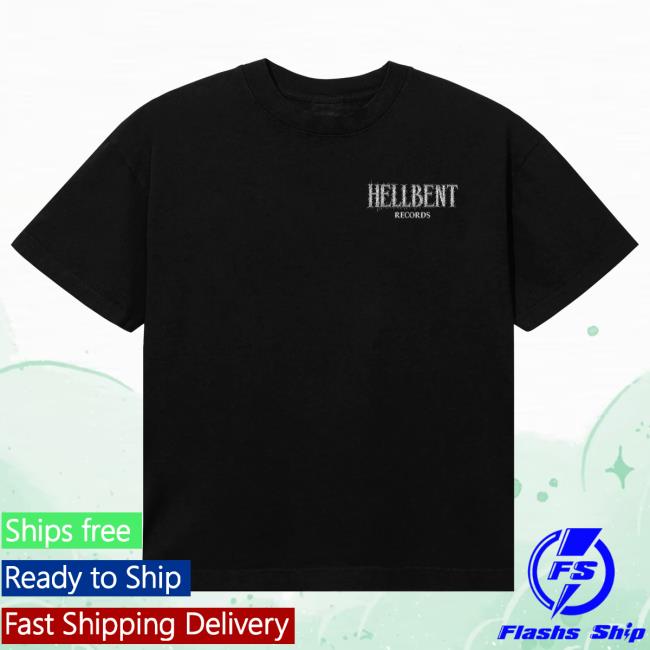 Official Hellbent Records Merch Shop Spiked Chrome Logo New Shirt