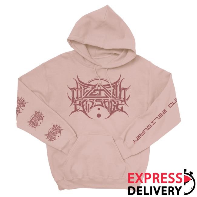 Official IndieMerchStore The Zenith Passage Fleshbound Reliquary Hoody Maroon Indie Merch Store