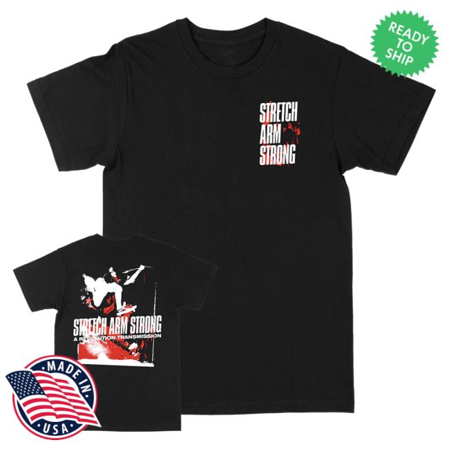 Death Wish Store Deathwish Inc Stretch Arm Strong Still Believe Black T-Shirt Deathwishinc