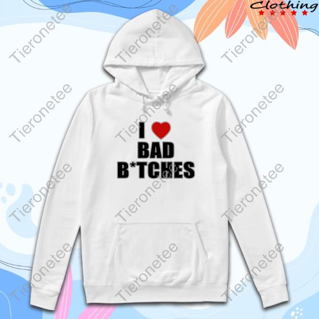 Original Baddie Club I Love Bat B*tches White Hot Shirt
