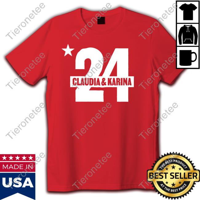 Official Claudia De La Cruz Merch Claudia & Karina '24 Tee