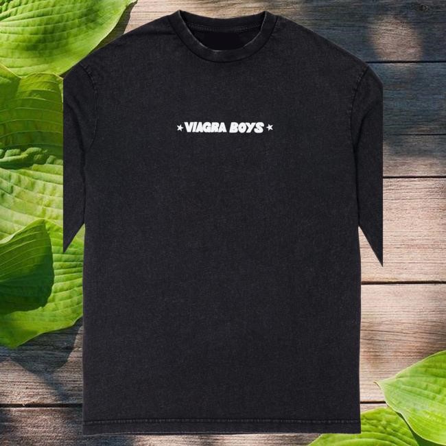 Official Viagra Boys Merch Viagr Aboys Consistency Of Energy Long Sleeve T-Shirt (Washed Black)