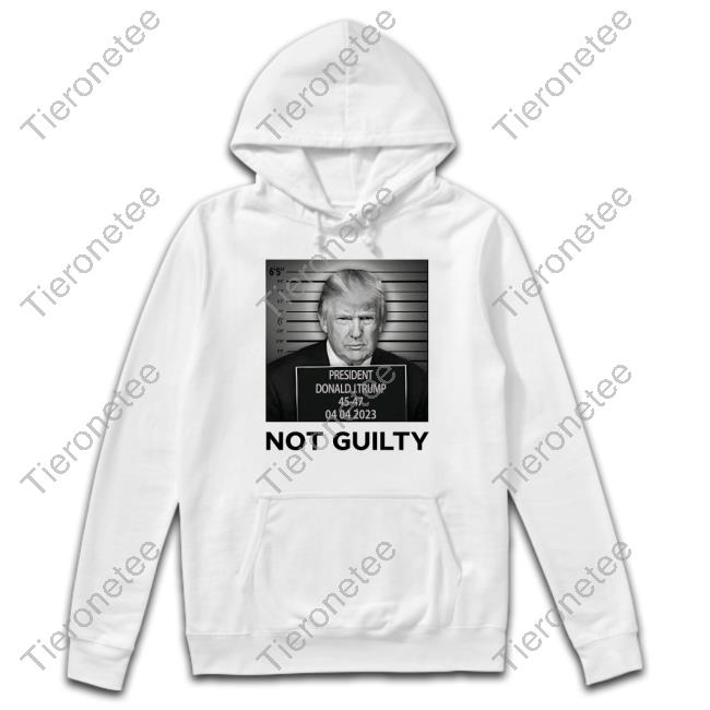 Mugshot President Donald J Trump Not Guilty Tee Shirt Trump Make America Great Again 2024