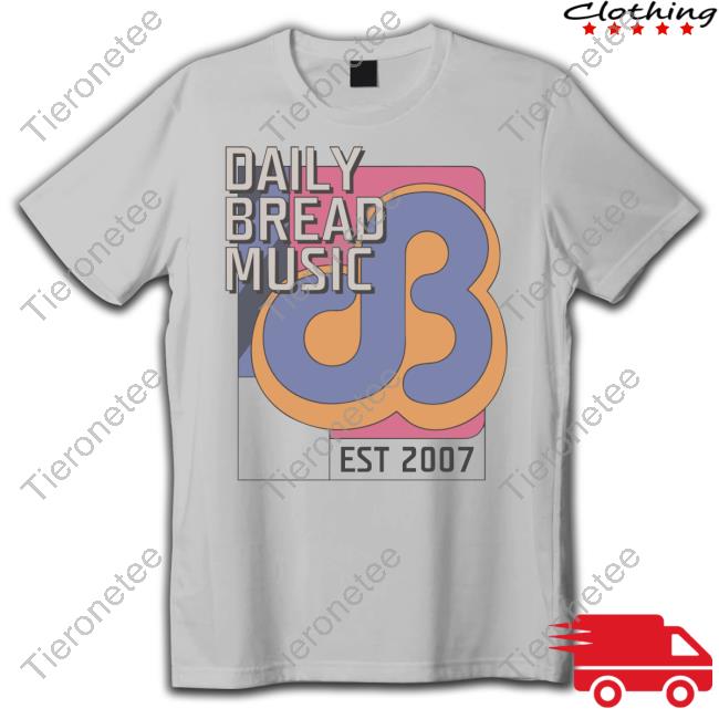 Daily Bread Merch Daily Bread Music Retro Icon Long Sleeve Shirt