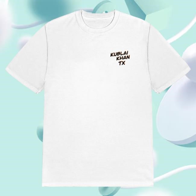 Official Kublai Khan Tx Store Suck My Nuts T Shirt