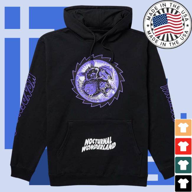 Official Insomniac Shop Merch Store InsomniacShop The Nocturnals Wonderland Lineup Hoodies