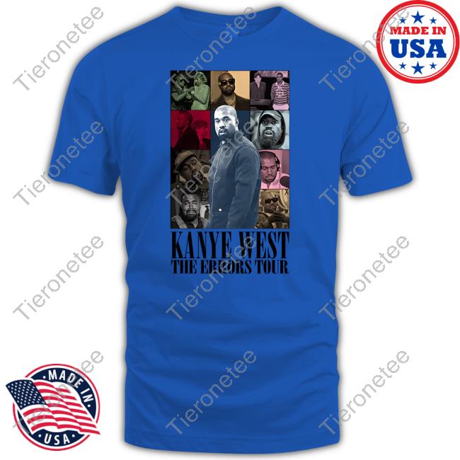 Shitheadsteve Merch Kanye West The Errors Tour T Shirt