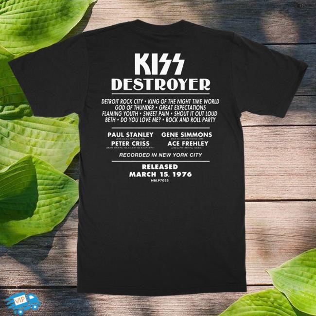 Kiss Rock and Roll Party New Shirt Kiss Band Official Merch Store