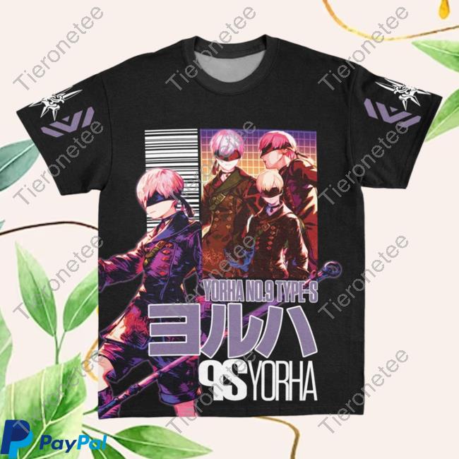 Official Anime Ape Clothing 9S Nier Automata Streetwear Shirts Animeape