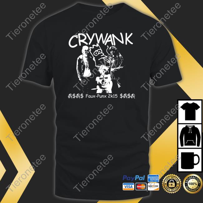 Official Crywank Merch Crywank Faux Punk T Shirts
