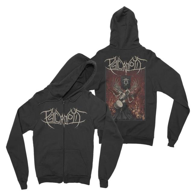 Official Night Shift Store Shop Psycroptic - Death March Zip Up Hood Nightshift Merch