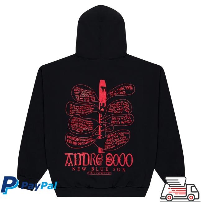 Official Andre 3000 Merch If The Wind Blows Hoody