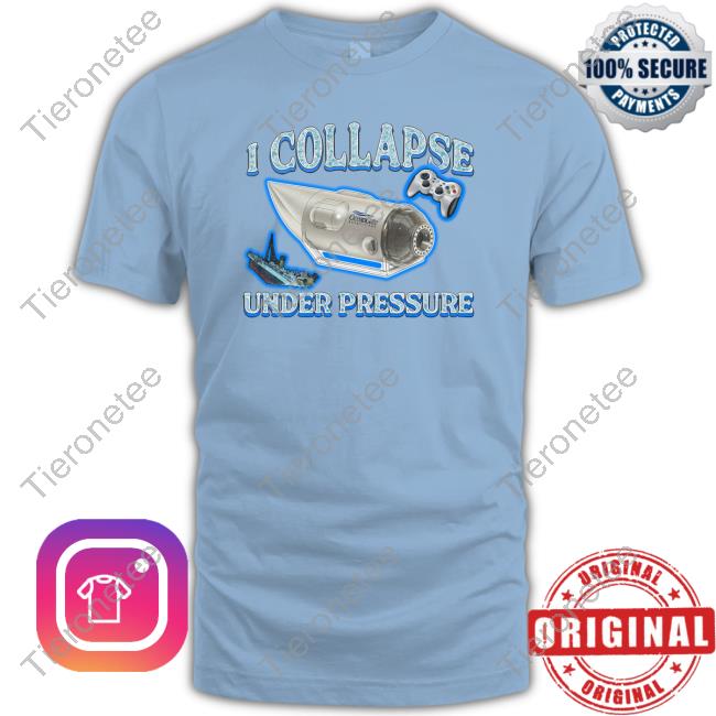 Official I Collapse Under Pressure Hoodie